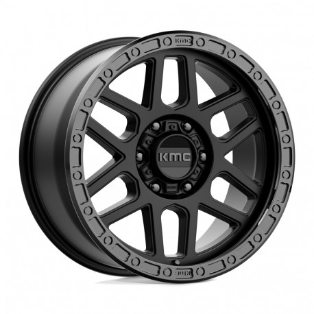 ALU disky KMC KMC KM544 MESA disk 17x9 6x114.3 66.06 ET18, Satin black | race-shop.cz