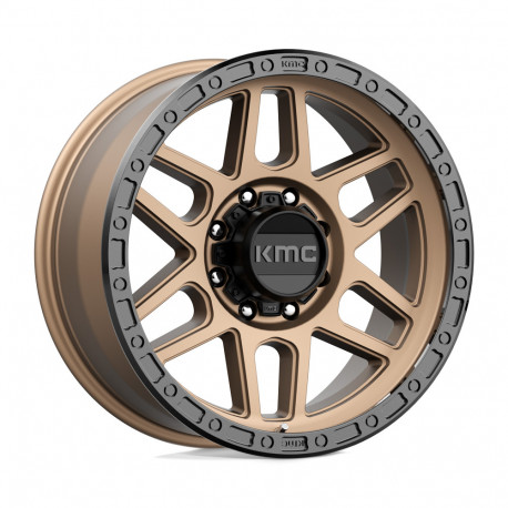 ALU disky KMC KMC KM544 MESA disk 17x9 8x165.1 125.1 ET-12, Matte bronze | race-shop.cz
