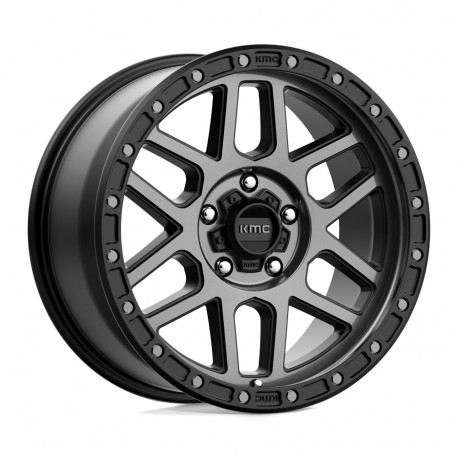 ALU disky KMC KMC KM544 MESA disk 18x9 5x127 71.5 ET18, Satin black | race-shop.cz