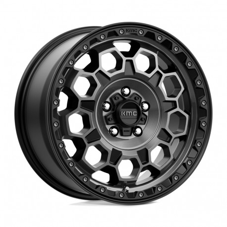 ALU disky KMC KMC KM545 TREK disk 17x8 5x108 72.56 ET38, Satin black | race-shop.cz