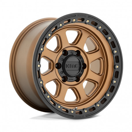 ALU disky KMC KMC KM548 CHASE disk 18x9 8x180 124.2 ET0, Matte bronze | race-shop.cz