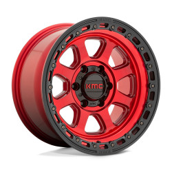 KMC KM548 CHASE disk 18x9 8x180 124.2 ET0, Candy red