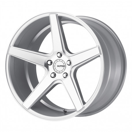 ALU disky KMC KMC KM685 DISTRICT disk 20x10.5 5x114.3 72.56 ET35, Silver | race-shop.cz