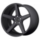 ALU disky KMC KMC KM685 DISTRICT disk 20x8.5 5x114.3 72.56 ET35, Satin black | race-shop.cz