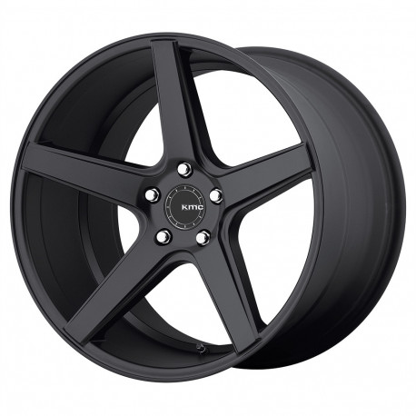 ALU disky KMC KMC KM685 DISTRICT disk 20x8.5 5x114.3 72.56 ET35, Satin black | race-shop.cz