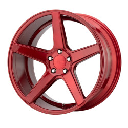 KMC KM685 DISTRICT disk 19x8.5 5x120 74.1 ET35, Candy red