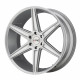 ALU disky KMC KMC KM712 PRISM TRUCK disk 22x9.5 5x120 74.1 ET30, silver | race-shop.cz