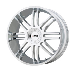 KMC KM714 REGULATOR disk 20x9 5x114.3/5x120 74.1 ET30, Chrome