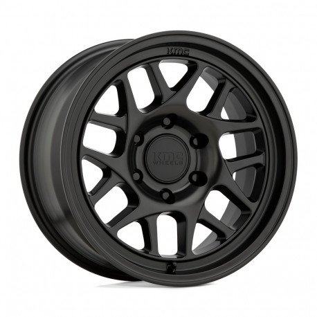 ALU disky KMC KMC KM717 BULLY OL disk 17x8.5 6x139.7 106.1 ET0, Satin black | race-shop.cz
