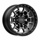 ALU disky KMC KMC KM718 SUMMIT disk 17x8.5 5x127 71.5 ET0, Satin black | race-shop.cz