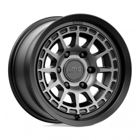 ALU disky KMC KMC KM719 CANYON disk 17x8 6x139.7 106.1 ET20, Satin black | race-shop.cz
