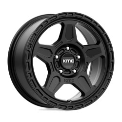KMC KM721 ALPINE disk 16x7.5 5x114.3 72.56 ET30, Satin black