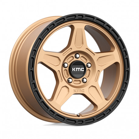 ALU disky KMC KMC KM721 ALPINE disk 17x8 5x114.3 72.56 ET38, Matte bronze | race-shop.cz