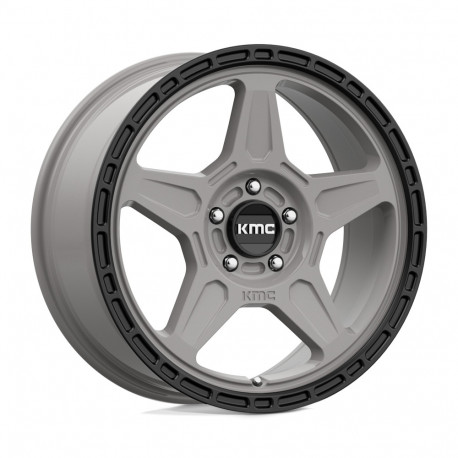 ALU disky KMC KMC KM721 ALPINE disk 18x8 5x120 74.1 ET38, Satin gray | race-shop.cz