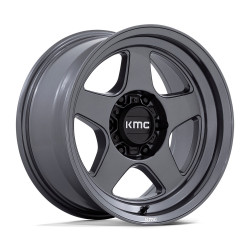 KMC KM728 LOBO disk 17x8.5 6x139.7 106.1 ET-10, Matte anthracite