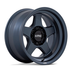 KMC KM728 LOBO disk 17x8.5 6x139.7 106.1 ET18, Metallic blue