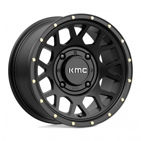 ALU disky KMC KMC Powersports KS135 GRENADE disk 14x7 4x156 132 ET10, Satin black | race-shop.cz