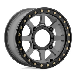 KMC Powersports KS234 ADDICT 2 BEADLOCK disk 14x7 4x156 132 ET38, Satin gray
