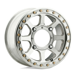 KMC Powersports KS234 ADDICT 2 BEADLOCK disk 15x6 4x156 132 ET38, Silver