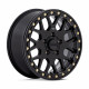 ALU disky KMC KMC Powersports KS235 GRENADE BEADLOCK disk 15x6 5x114.3 72.56 ET38, Satin black | race-shop.cz