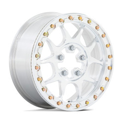 KMC Powersports KS437 TORO FORGED BEADLOCK disk 15x6 5x114.3 72.56 ET38, Silver