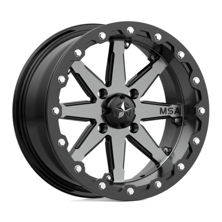 ALU disky MSA MSA Offroad disks M21 LOK BEADLOCK disk 14x7 4x156 132 ET0, Charcoal tint | race-shop.cz