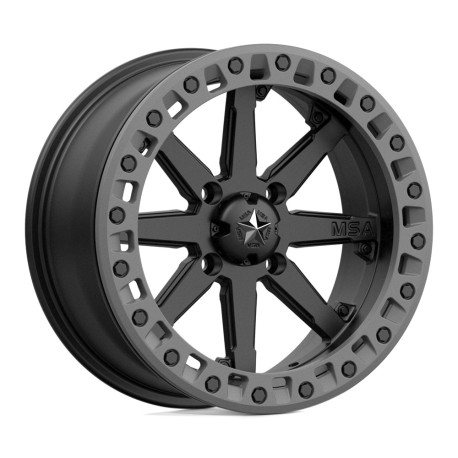 ALU disky MSA MSA Offroad disks M31 LOK2 BEADLOCK disk 14x10 4x110 86 ET0, Satin black | race-shop.cz
