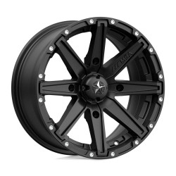 MSA Offroad Wheels M33 CLUTCH wheel 15x7 4x110 86 ET10, Satin black