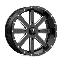 MSA Offroad disks M34 FLASH disk 18x7 4x137 112.1 ET0, Gloss black