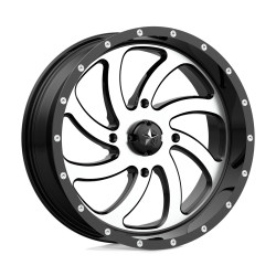 MSA Offroad disks M36 SWITCH disk 24x7 4x156 132 ET0, Gloss black