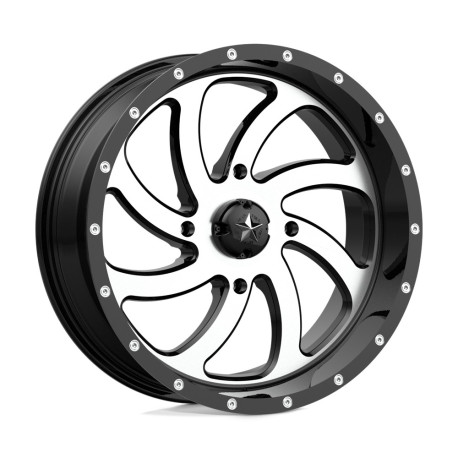 ALU disky MSA MSA Offroad disks M36 SWITCH disk 24x7 4x156 132 ET0, Gloss black | race-shop.cz