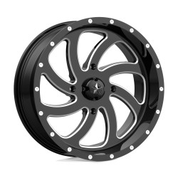 MSA Offroad disks M36 SWITCH disk 24x7 4x156 132 ET0, Gloss black