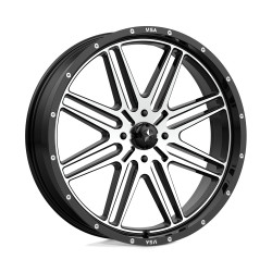 MSA Offroad disks M38 BRUTE disk 24x7 4x156 132 ET10, Gloss black