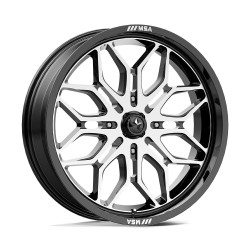 MSA Offroad disks M47 SNIPER disk 18x7 4x137 96 ET10, Gloss black