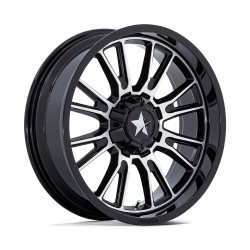 MSA Offroad disks M51 THUNDERLIPS disk 14x7 4x137/4x156 110.1 ET10, Gloss black