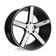 ALU disky Niche Niche M124 MILAN disk 20x8.5 5x112 66.56 ET34, Gloss black | race-shop.cz
