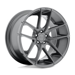 Niche M129 TARGA disk 20x8.5 5x120 72.56 ET35, Matte gun metal