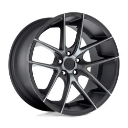 Niche M130 TARGA disk 22x9 5x115 71.5 ET15, Matte black