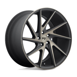 Niche M163 INVERT disk 20x9 5x120 72.56 ET35, Matte black
