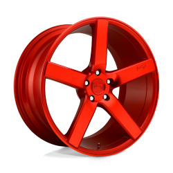 Niche M187 MILAN disk 20x8.5 5x114.3 72.56 ET35, Candy red