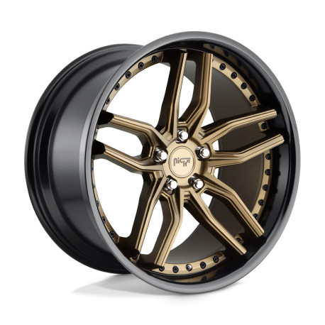 ALU disky Niche Niche M195 METHOS disk 20x9 5x115 71.5 ET18, Matte bronze | race-shop.cz