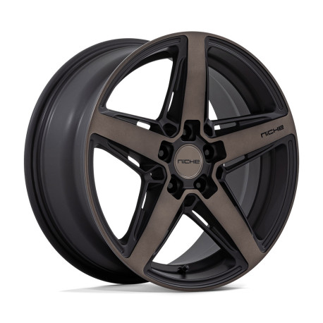 ALU disky Niche Niche M271 TERAMO disk 18x8 5x108 72.56 ET40, Matte black | race-shop.cz
