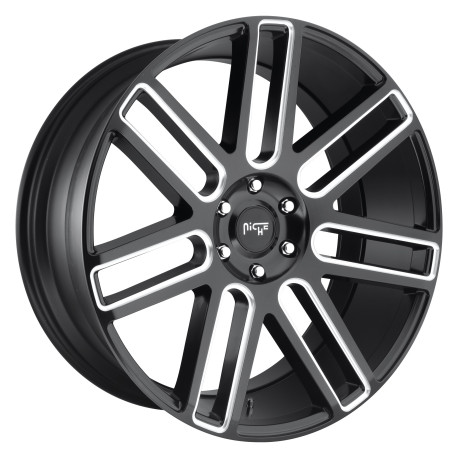 ALU disky Niche Niche M096 ELAN disk 22x9.5 6x135 87.1 ET30, Matte black | race-shop.cz