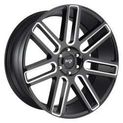 Niche M096 ELAN disk 24x10 6x135 87.1 ET30, Matte black