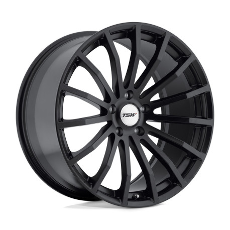 ALU disky TSW TSW MALLORY disk 17x8 5x114.3 76.1 ET20, Matte black | race-shop.cz