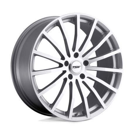 ALU disky TSW TSW MALLORY disk 17x8 5x114.3 76.1 ET40, Silver | race-shop.cz