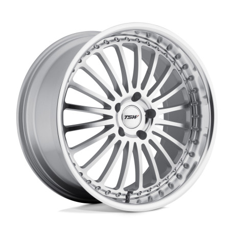 ALU disky TSW TSW SILVERSTONE disk 17x8 5x100 72.1 ET35, Silver | race-shop.cz