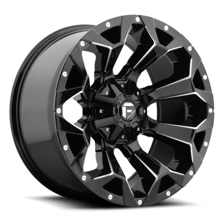ALU disky Fuel Fuel D756 BLOCK disk 18x9 6x139.7 106.1 ET1, Matte black | race-shop.cz