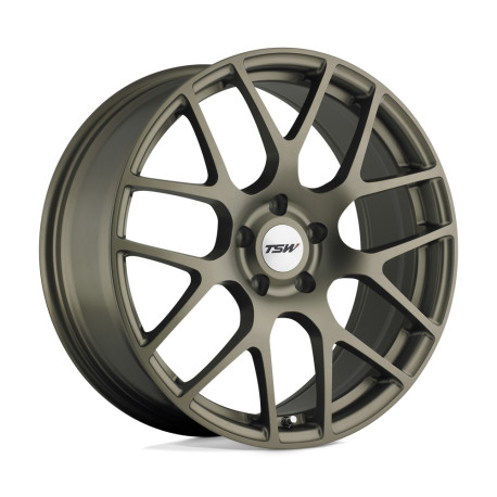 ALU disky TSW TSW NURBURGRING disk 18x9 5x114.3 76.1 ET32, Matte bronze | race-shop.cz