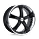 ALU disky TSW TSW JARAMA disk 18x9.5 5x114.3 76.1 ET40, Gloss black | race-shop.cz